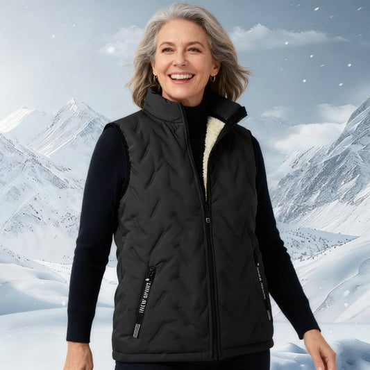 🔥Black Friday Deal! Unisex Thermal Fleece-Lined Quilted Vest | Winter Warmth, Ultra-Light & Water-Resistant | Limited Stock! ❄️