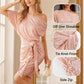 💜 Women's One Shoulder Sequin Sparkling Party Club Dress