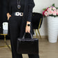 Elegant Longline Cardigan & Top & Pants 3-Pieces Set