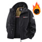 Men's Hooded Casual Warm Jacket with Zipper