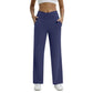 Women’s Stylish High Waist Pants with Pockets