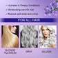 Purple Keratin Hair Mask - Locks Color & Neutralizes Brass & Yellow Tones for Blonde Silver Gray Highlighted Hair