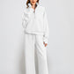 🍁Autumn Specials 49%OFF🔥 Women’s High-Neck Zip-Up Pullover and Wide-Leg Pants Set