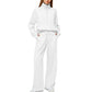 🍁Autumn Specials 49%OFF🔥 Women’s High-Neck Zip-Up Pullover and Wide-Leg Pants Set