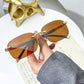 High Definition Rimless Protective Sunglasses（50% OFF）