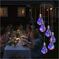 💡Colorful LED Solar-Powered Light Bulb Wind Chimes（50% OFF）