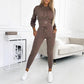 🔥Black Friday Deal!💜Women's Two-Piece Hooded Tracksuit Set