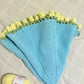 Crochet Rose Bouquet Knitted Blanket