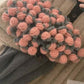 Crochet Rose Bouquet Knitted Blanket