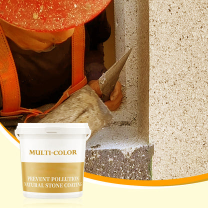 💖2025 Hot Sale💖2kg Waterproof Multi-Color Natural Washed Stone Coating