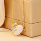 🔥Premium Gold Diamond Magnetic Heart Necklace
