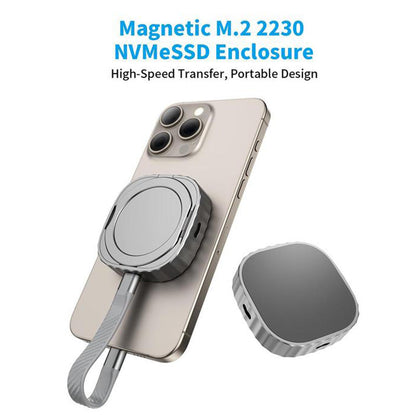Magnetic M.2 Solid State Drive Enclosure