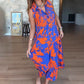 💕Hot Sale 50% OFF💕Women’s Fashion Print Sleeveless Maxi Dress👗