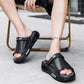 Summer Non-Slip Wear-Resistant Soft Thick Sole Buckle Sandals