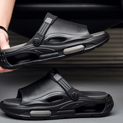 Summer Non-Slip Wear-Resistant Soft Thick Sole Buckle Sandals