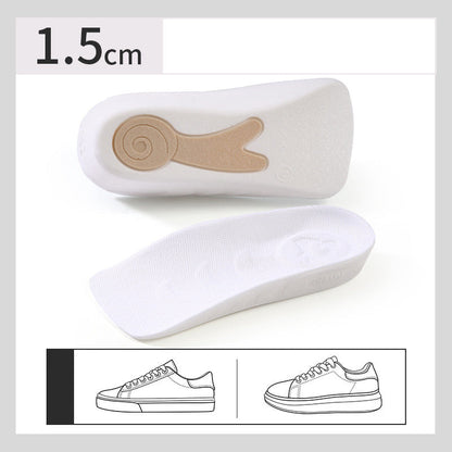 Silicone Anti-Slip Height-Increasing Insoles