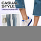 Women's Wide Toe Casual Sneakers
