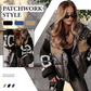 Women’s Patchwork Knit Sleeve Hooded Puffer Jacket|Free Express Delivery✈️