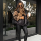 Women’s Patchwork Knit Sleeve Hooded Puffer Jacket|Free Express Delivery✈️