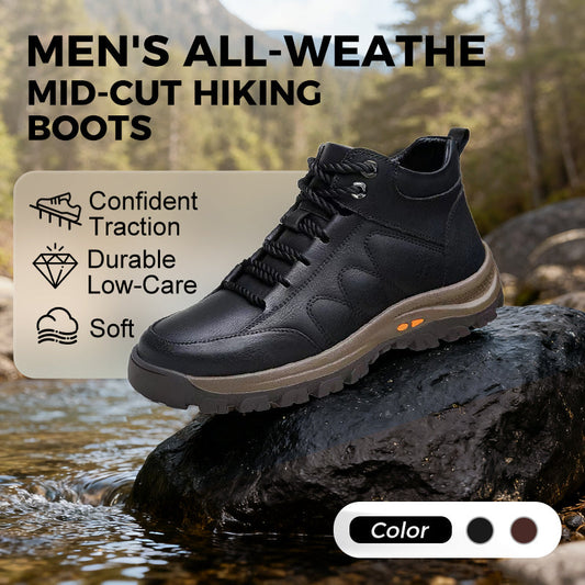 LAST DAY PROMOTION - 50%OFF 🔥 Men's All-Weather Mid-Cut Hiking Boots